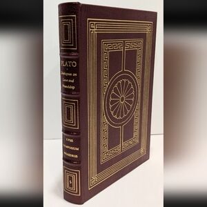 Plato Dialogues On Love and Friendship  Collector’s Edition Easton Press Leather